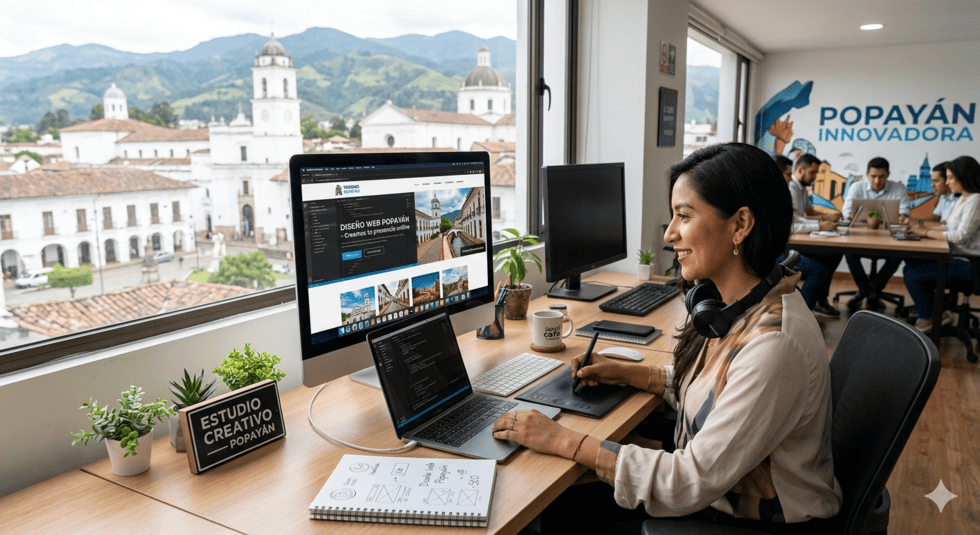 Diseño de paginas web Popayan