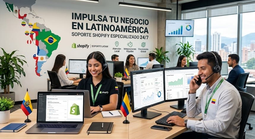soporte shopify latam